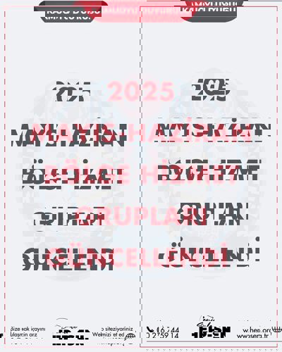 2025 Mayıs-Haziran Bölge Hizmet Grupları Yayımlandı! 